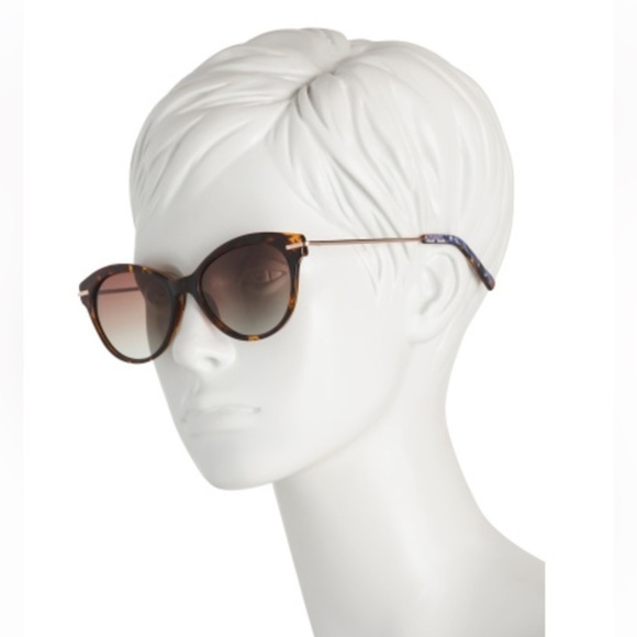 Vera Bradley Shailee Sunglasses in‎ Regal Rosette Tortoise Soft Cat Eye Frame main image 4